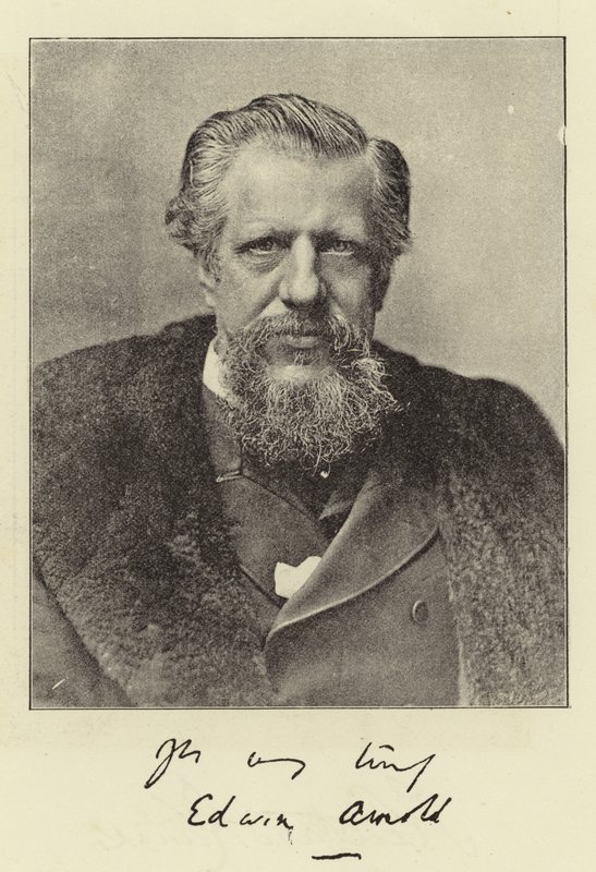 Sir Edwin Arnold, KSI av English Photographer