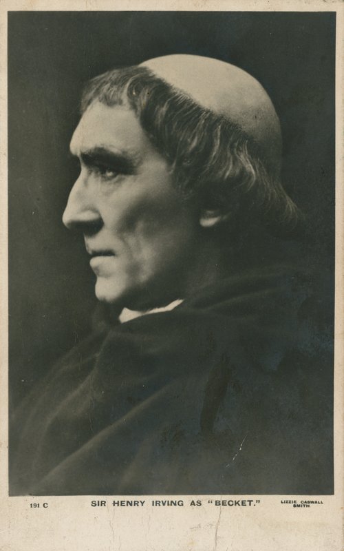 Sir Henry Irving som Becket av English Photographer