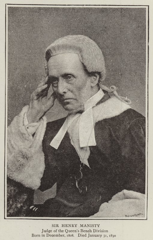 Sir Henry Manisty av English Photographer