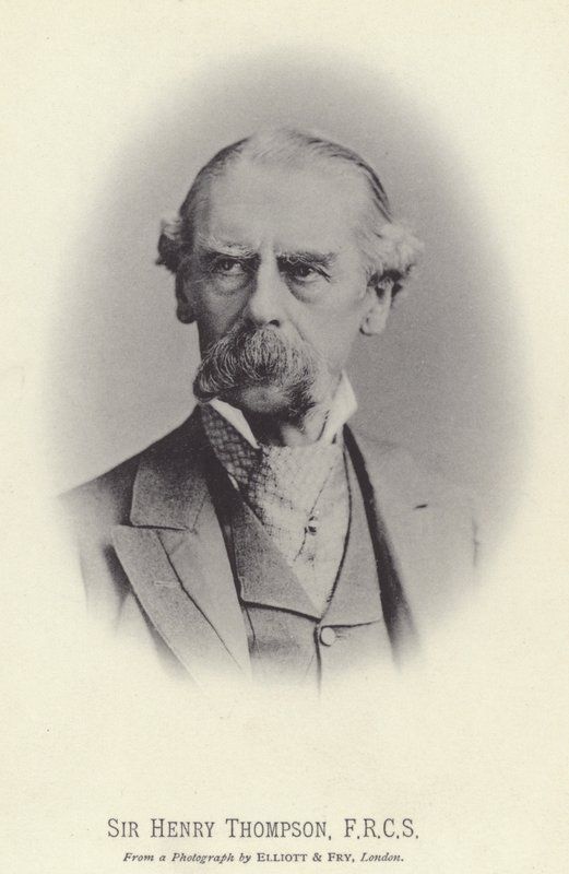 Sir Henry Thompson, FRCS (s/h-bilde) av English Photographer