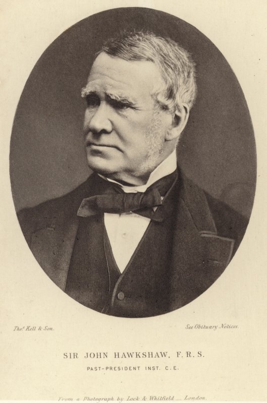 Sir John Hawkshaw av English Photographer