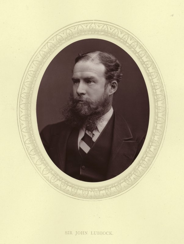 Sir John Lubbock av English Photographer