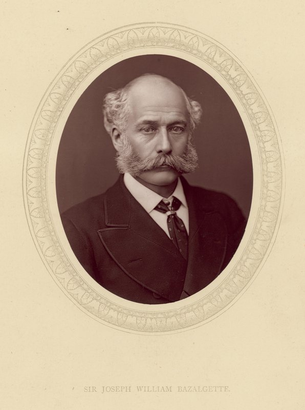 Sir Joseph William Bazalgette av English Photographer