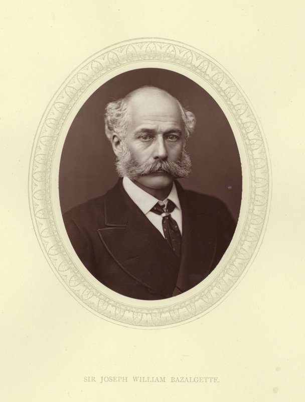 Sir Joseph William Bazalgette av English Photographer