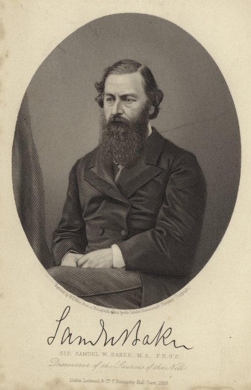 Sir Samuel White Baker av English Photographer