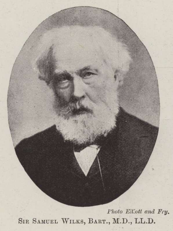 Sir Samuel Wilks, Baronet, MD, LLD av English Photographer