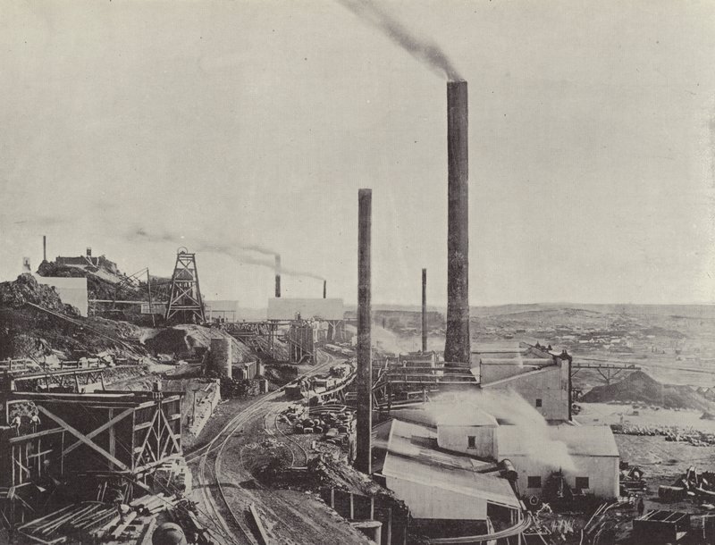 Smelteverk, Broken Hill av English Photographer