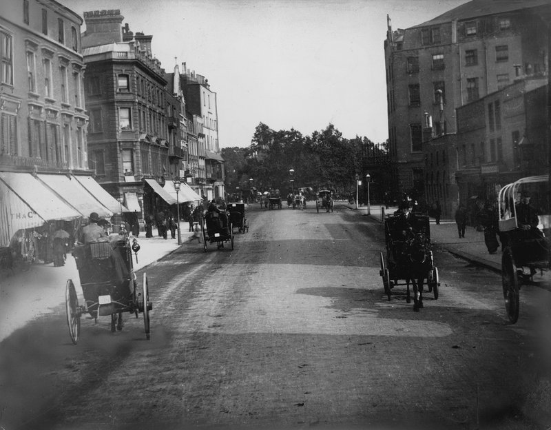 Sørenden av Edgware Road, London av English Photographer