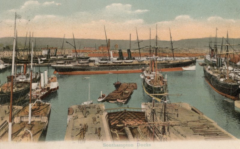Southampton Docks (bilde) av English Photographer