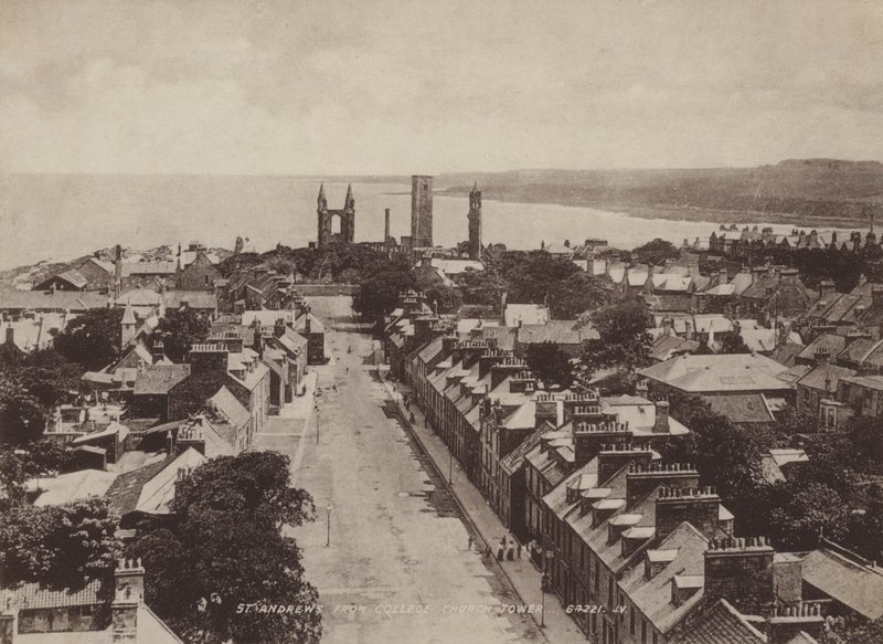 St Andrews fra College Church Tower av English Photographer