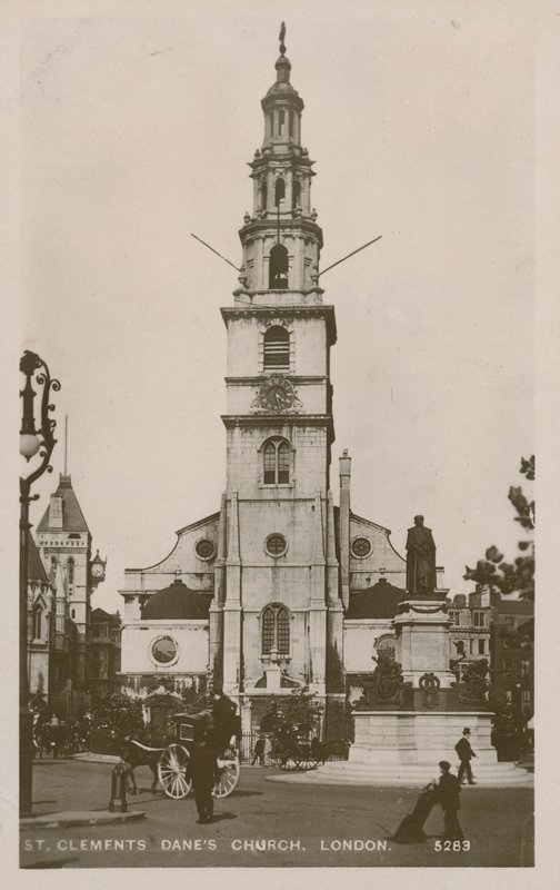 St Clements Danes kirke, London av English Photographer