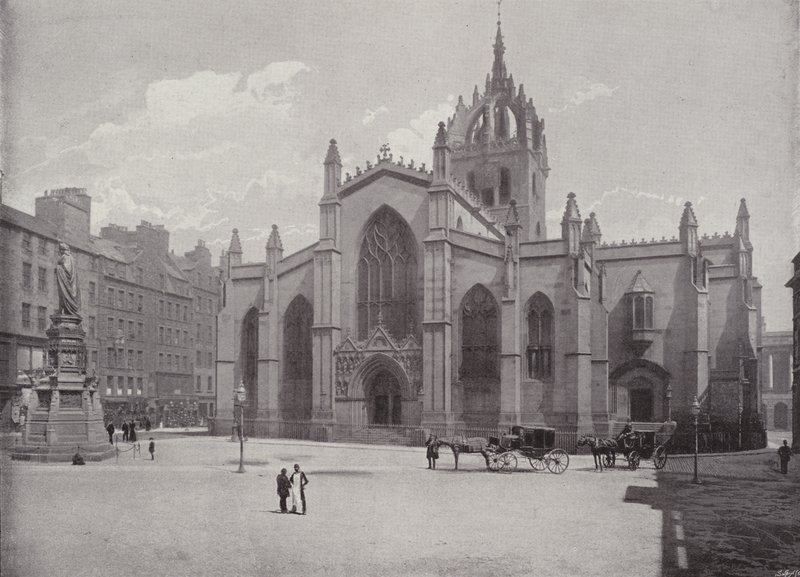 St Giles kirke, Edinburgh av English Photographer