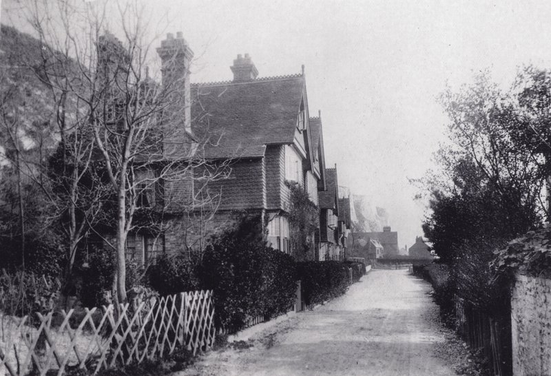 St Margarets Bay (s/hvitt bilde) av English Photographer
