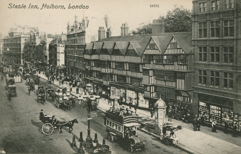 Staple Inn, Holborn, London av English Photographer