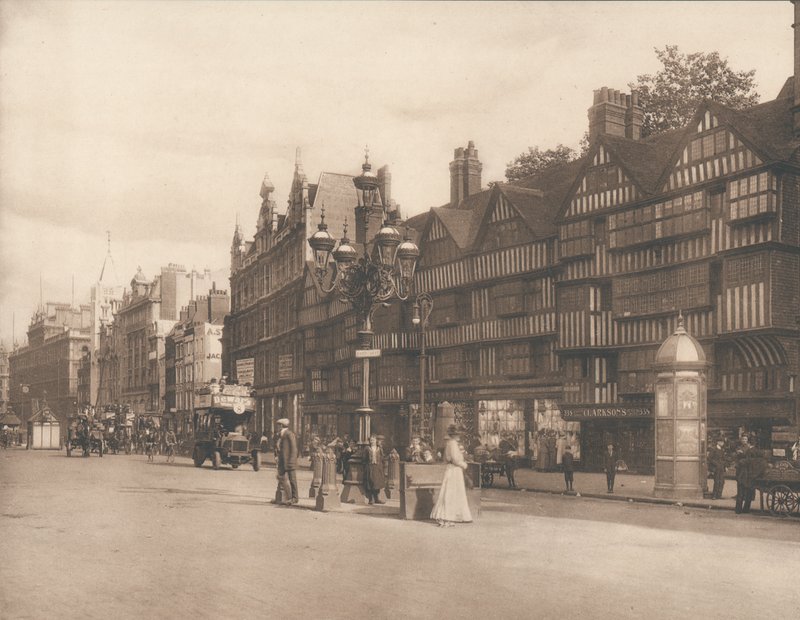 Staple Inn, Holborn, London, tidlig på 1900-tallet av English Photographer