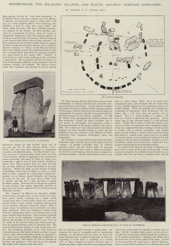 Stonehenge, Balearene og Malta, gamle templer sammenlignet av English Photographer