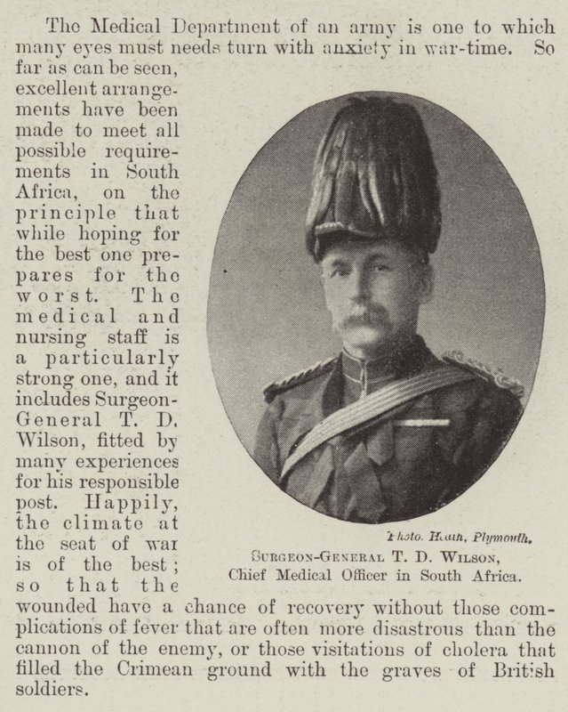 Kirurg-general TD Wilson, Chief Medical Officer i Sør-Afrika av English Photographer