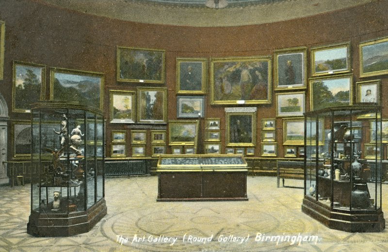 The Art Gallery, Birmingham (fargebilde) av English Photographer