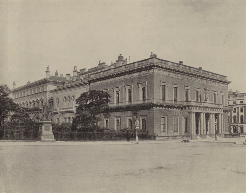 Athenaeum-klubben (s/h-bilde) av English Photographer