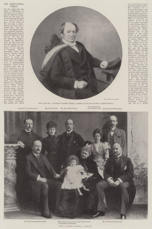 Familien Baden-Powell av English Photographer