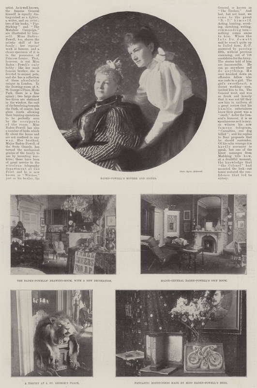 Familien Baden-Powell av English Photographer