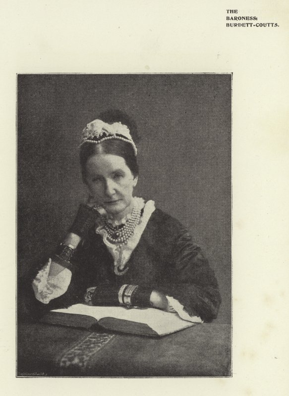 Baronesse Burdett-Coutts av English Photographer