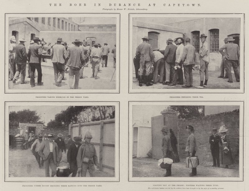 Boeren i Durance i Cape Town av English Photographer