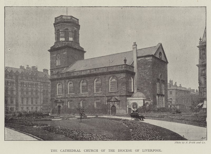 The Cathedral Church of bispedømmet Liverpool av English Photographer