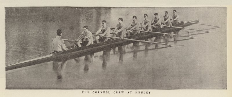 Cornell-mannskapet på Henley av English Photographer