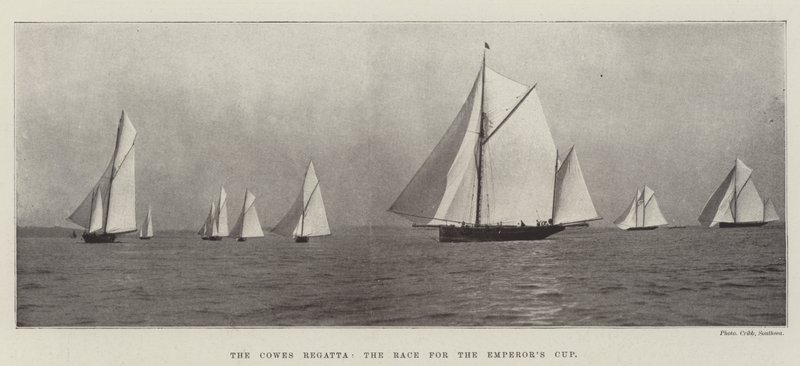 Cowes Regatta, Race for Emperors Cup av English Photographer