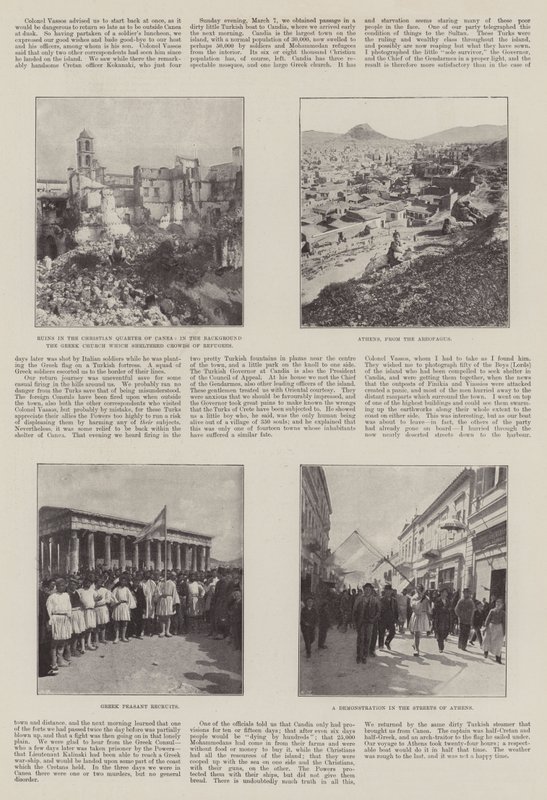 Det kretiske opprøret i 1897 av English Photographer