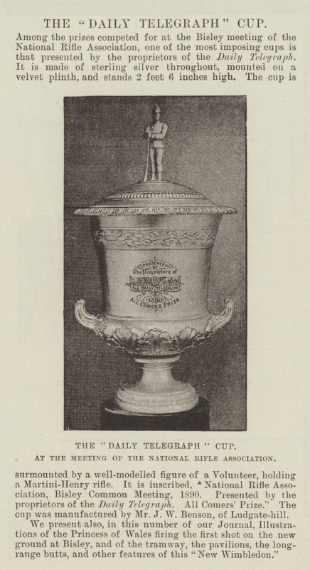 The Daily Telegraph Cup, på møtet til National Rifle Association av English Photographer