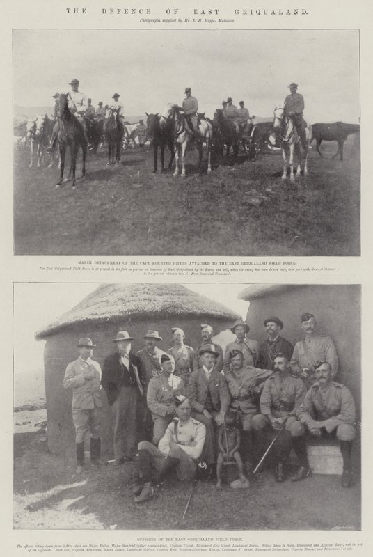 Forsvaret av Øst-Griqualand av English Photographer