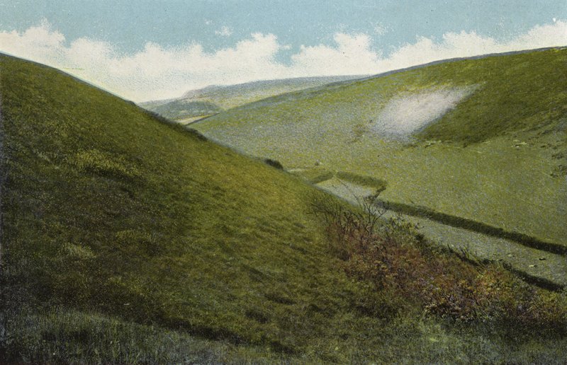 The Downs, Ventnor av English Photographer
