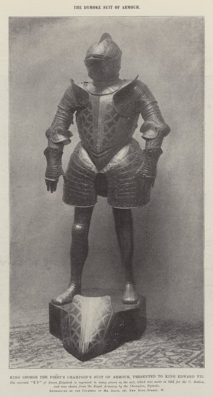 The Dymoke Suit of Armor av English Photographer
