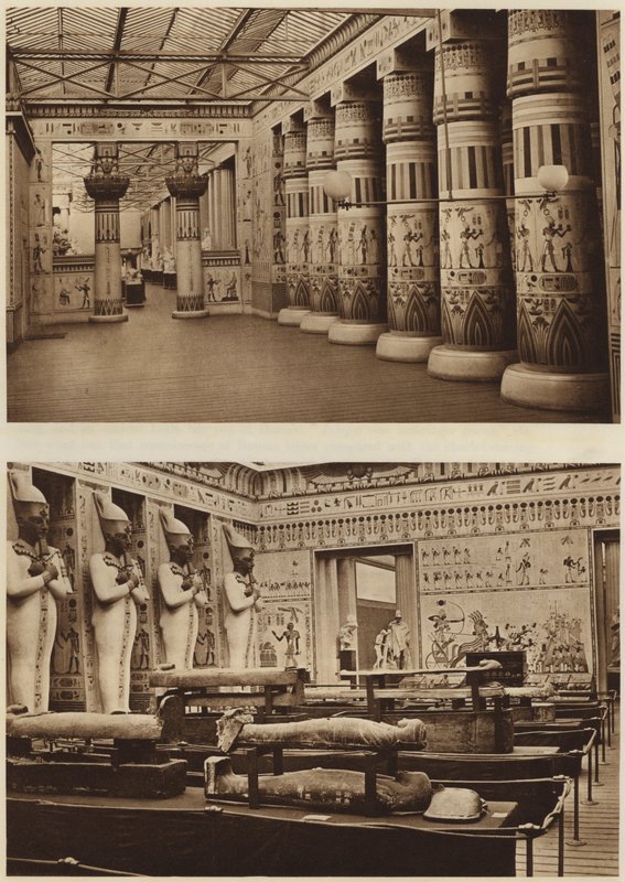 Den egyptiske domstolen av English Photographer