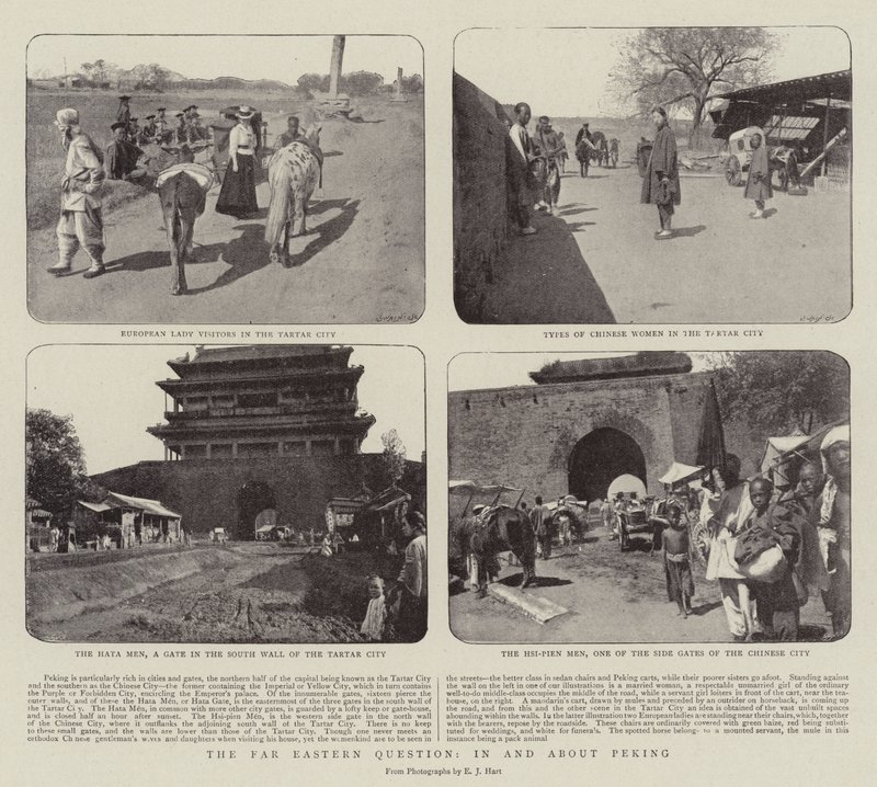 The Far Eastern Question, i og om Peking av English Photographer