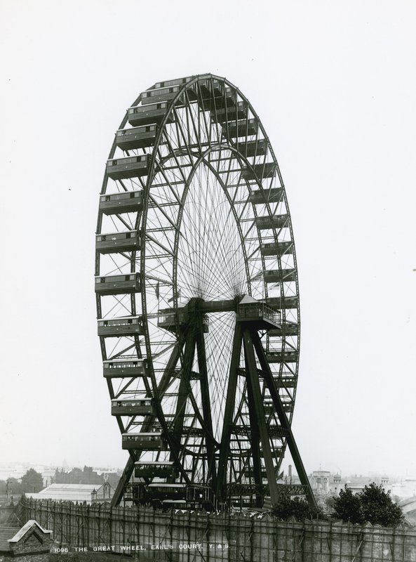 The Great Wheel ved Earls Court, London av English Photographer