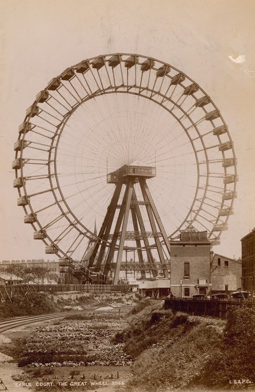 The Great Wheel ved Earls Court, London av English Photographer