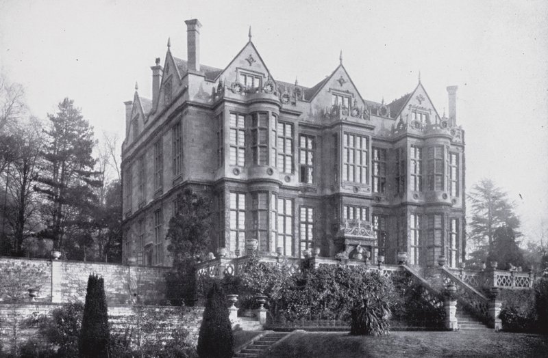 The Hall, Bradford-on-Avon (s/hvitt bilde) av English Photographer