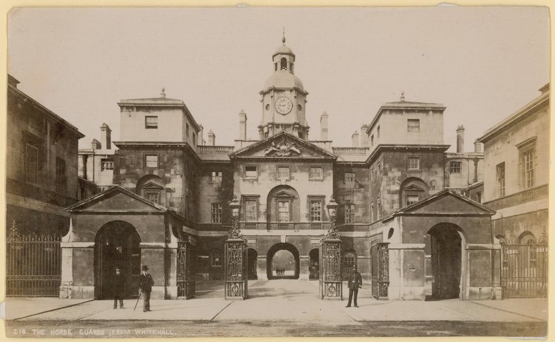 Horse Guards fra Whitehall, London av English Photographer