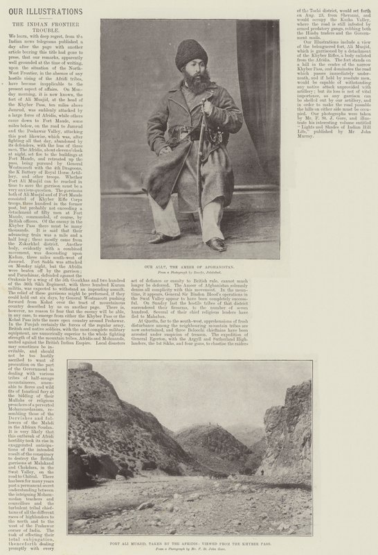The Indian Frontier Trouble av English Photographer
