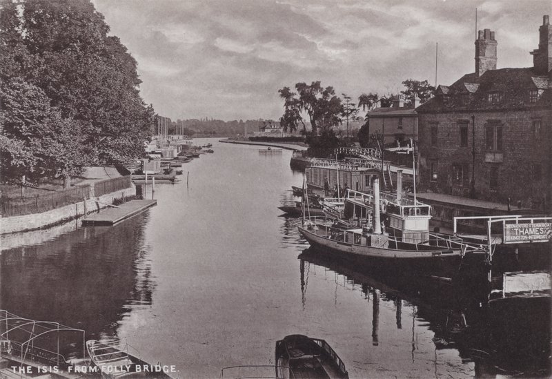 The Isis, fra Folly Bridge av English Photographer