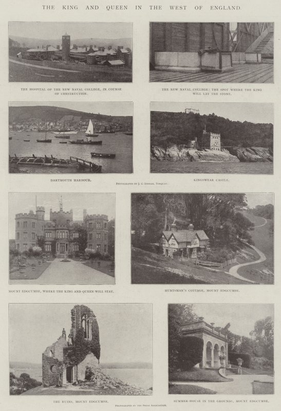 Kongen og Dronningen i Vest-England av English Photographer