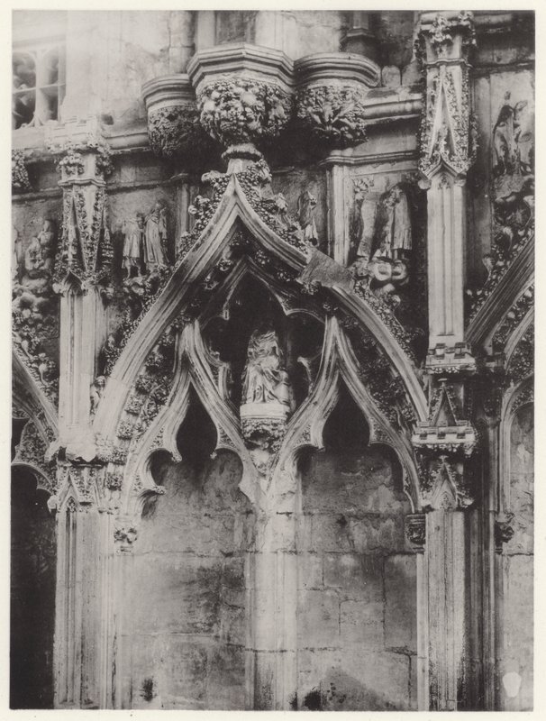 The Lady Chapel, Ely Cathedral: North Side, XVI (s/hv-bilde) av English Photographer