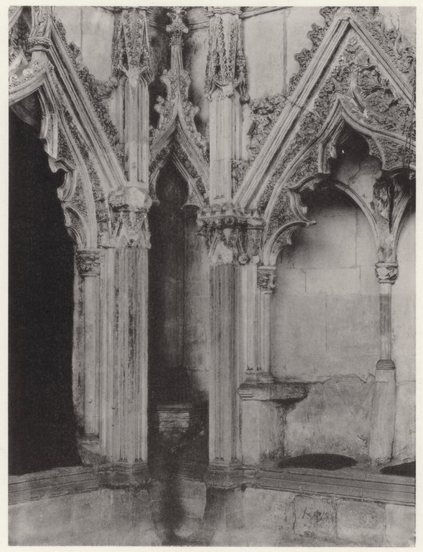 The Lady Chapel, Ely Cathedral: SE Corner (s/h-bilde) av English Photographer