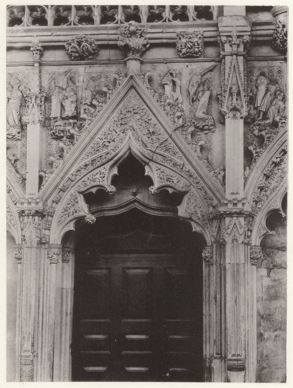 The Lady Chapel, Ely Cathedral: South Side, XI (s/hv-bilde) av English Photographer