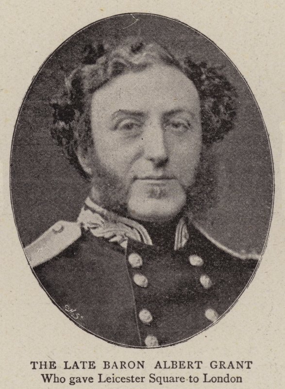 Den avdøde baron Albert Grant av English Photographer