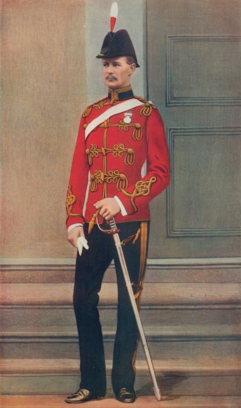 Den avdøde løytnant æren. F.H.S. Roberts. King