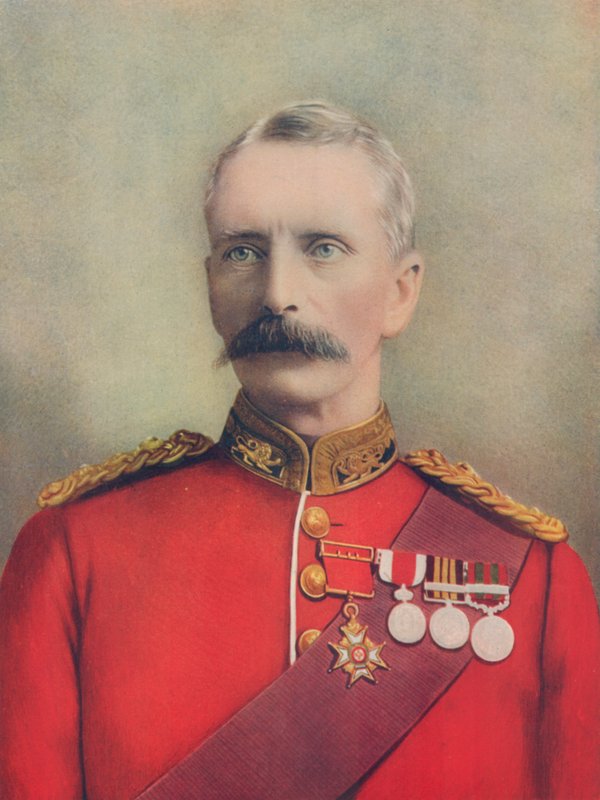 Den avdøde generalmajoren Sir E. R. P. Woodgate. Død av sår mottatt på Spion Kop av English Photographer